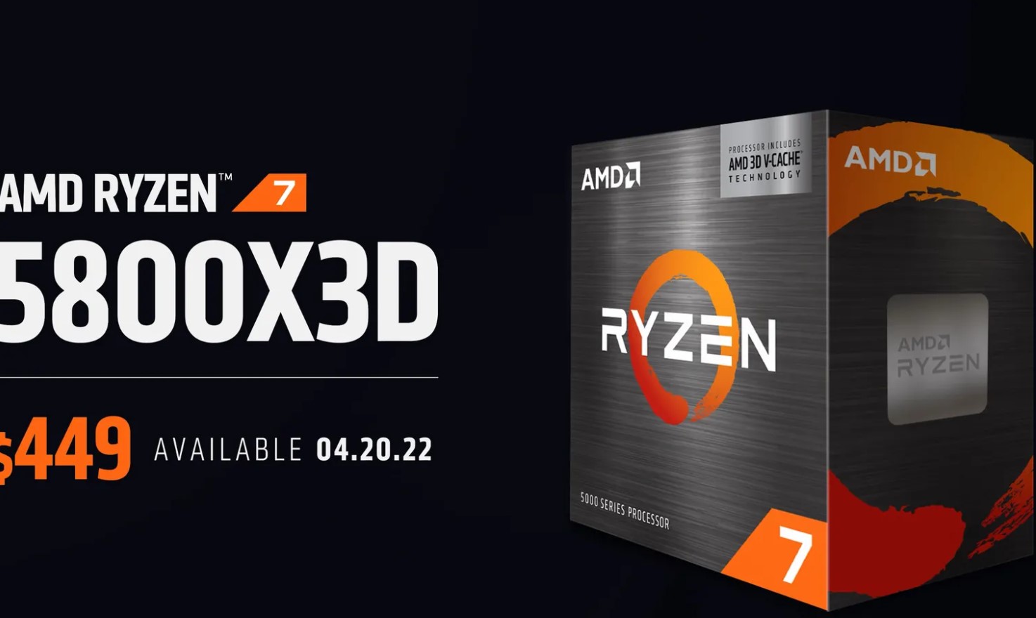 โปรเซสเซอร์ Ryzen 7 5800X3D ใหม่ของ AMD
